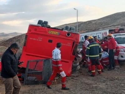 چپ کردن مرگبار اتوبوس