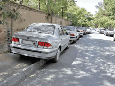 خودرو های پارک شده
