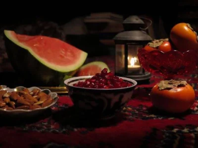 عکس سفره یلدا