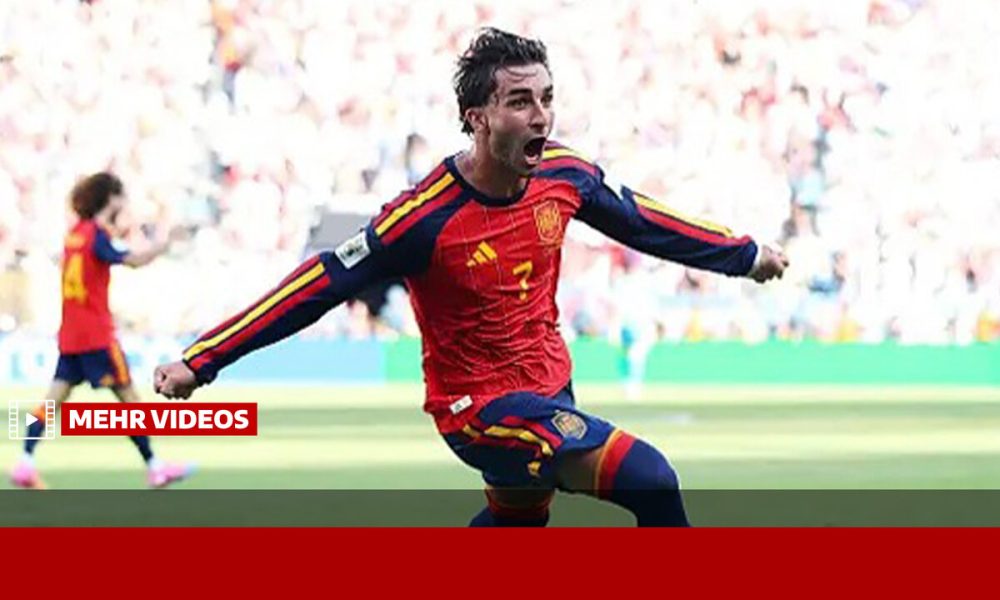 گل فران تورس در فینال جام جهانی اسپانیا را مقابل آرژانتین برنده شد