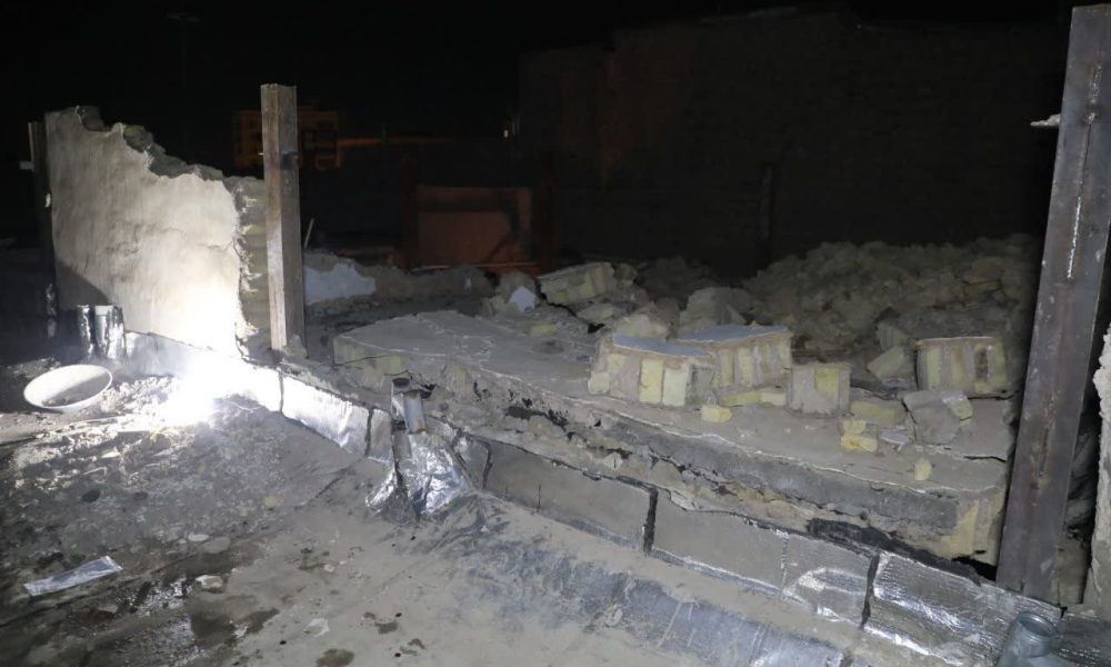 ریزش دیوار جان ۴ کارگر را در مشهد گرفت