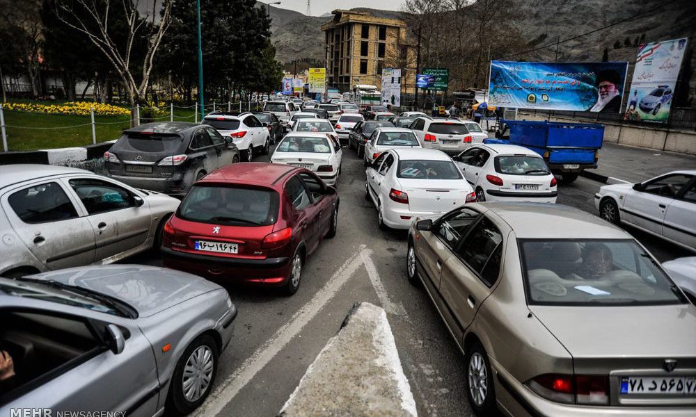 وضعیت ترافیک جادههای شمالی کشور در وضع اضطراری