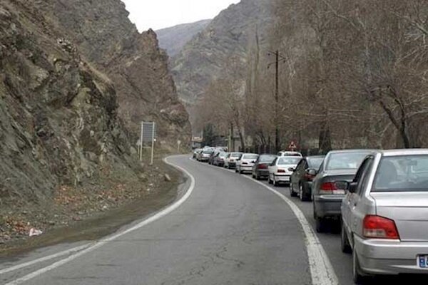 محدودیت تردد در جاده چالوس و آزادراه تهران–شمال از ساعت ۱۴ اعمال میشود
